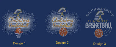 South Allegheny Basketball:    Pullover Sweatshirt, unisex sized