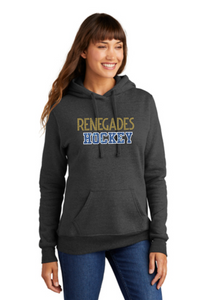 Renegades Hockey: Ladies Fit Hoodie! Glitter and Rhinestones!
