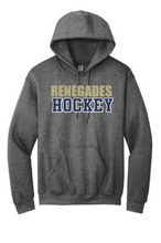Renegades Hockey: Unisex Hoodie   with Print Design