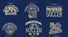 Franklin Regional Soccer  Pullover Sweatshirt, unisex sized