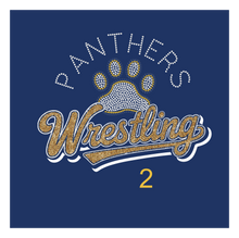 Panthers Wrestling Ladies T Shirt