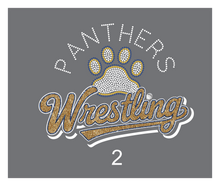 Panthers Wrestling Ladies T Shirt
