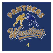 Panthers Wrestling Ladies T Shirt
