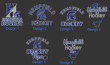 Hempfield Hockey:  Full Zip Hoodie (unisex sized Relaxed Fit) Runs Large!!