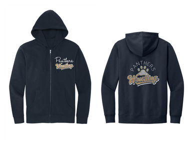 Panthers Wrestling Full Zip Hoodie