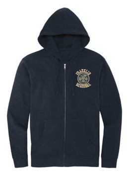 Franklin Regional Soccer: Full Zip Hoodie (unisex sized Relaxed Fit)