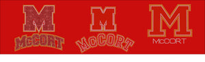 McCort Crushers:Crew Neck Fleece (unisex Retail sized Relaxed Fit)