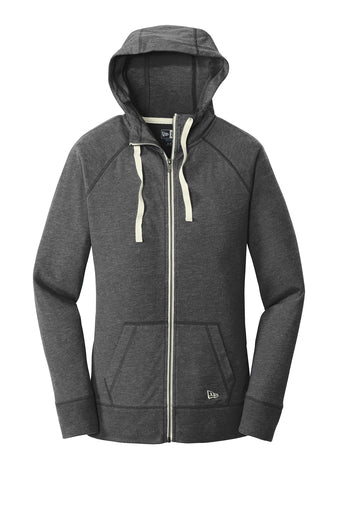 AG Badgers 24:  Full Zip Sueded cotton blend lightwt hoodie by New Era - Bling