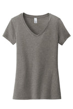 Short Sleeve Ladies V neck shirt Semi Fitted true to size