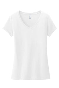Short Sleeve Ladies V neck shirt Semi Fitted true to size