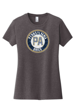 PA Brick Hockey Short Sleeve Ladies T Semi Fitted