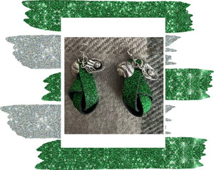 Earrings Green style 8
