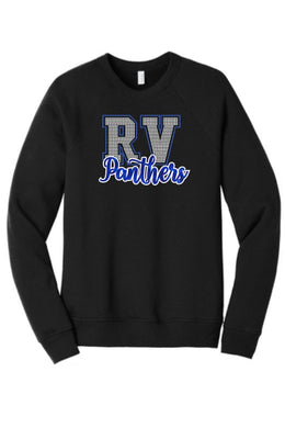 River Valley Panthers: Sponge soft Crew by Bella/Canvas, unisex sized